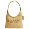 Coach Brooklyn 28 Letter Logo Magnetic Closure Leather Tote Shoulder Bag Small Women bags Vanilla-White CDZ42-B4VN