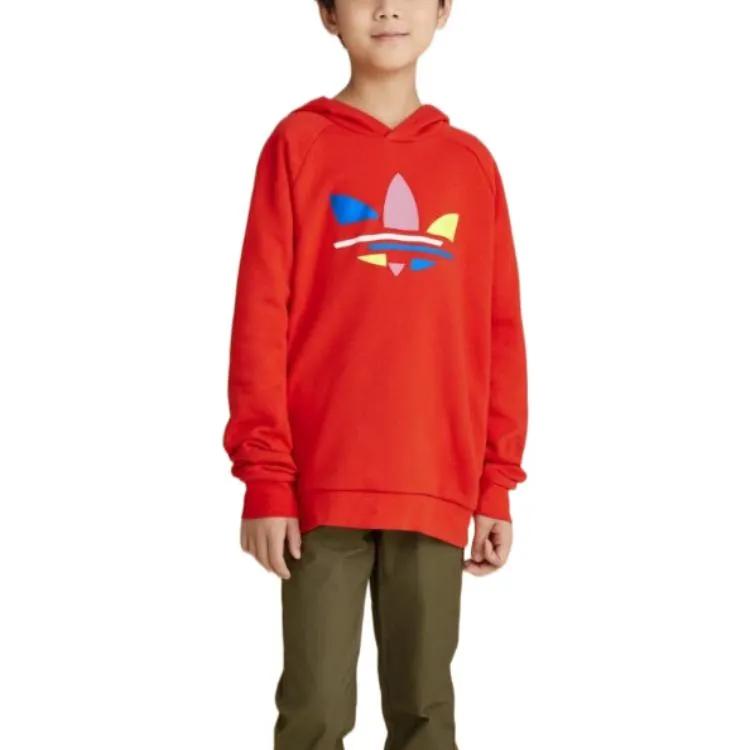 adidas Originals Kids Sweatshirts Hooded Moderate (Unisex) Sweatshirts H32399