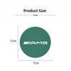 2Pcs Suede Car Coaster Mat Anti-slip Water Cup Pad For Mercedes Benz AMG W204 W205 W203 W211 W212 W213 W206 W210 W220 W221 W222