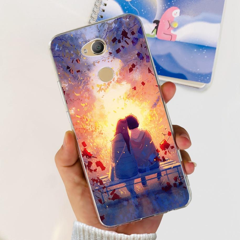 For Sony Xperia XA2 XA 2 Case H3113 H3123 H3133 H4113 Cover Cute Astronaut Silicone Soft Fundas For Sony Xperia XA2 Ultra Hoesje