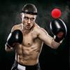 Boxen Magischer Ball Reflexgeschwindigkeitstraining mit Stirnband Boxen Schlagbälle Hand-Auge-Koordination Fitness Kampfsportzubehör