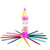 [M4683] - 16 crayones de color 'Coloriage' rosa