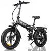 Foldable electric bicycle VITILAN V3 2.0, 750W motor, 48V 13Ah battery, top speed 45 km/h, cruising range 73km, 20*4.0 inch tires