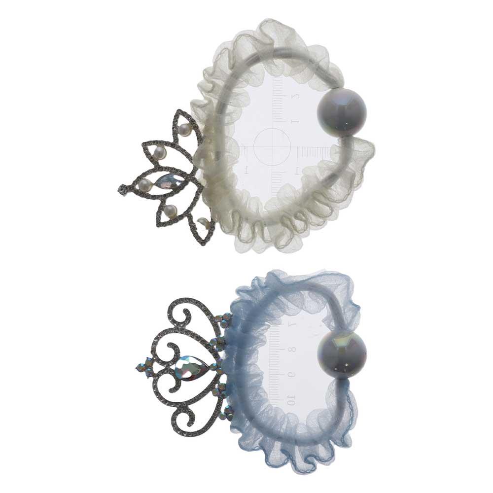 Hair Ties Princess Crown Hair Scrunchies Ponytail Holder Women Hair Ring Korean Style Hair Rope