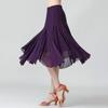 Elegante falda de baile latino para baile de salón para mujer