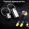Water Proof Container Pills Bottle Can Box Storage Tanks Multifunctional Tool
