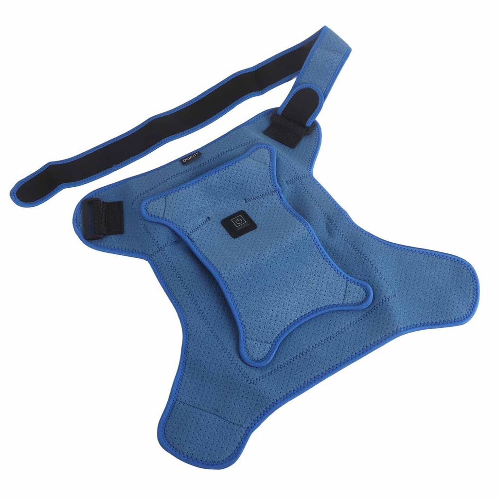 New Electric Shoulder Support Shawl Blue Heating Shoulders Breathable Punching Large Size