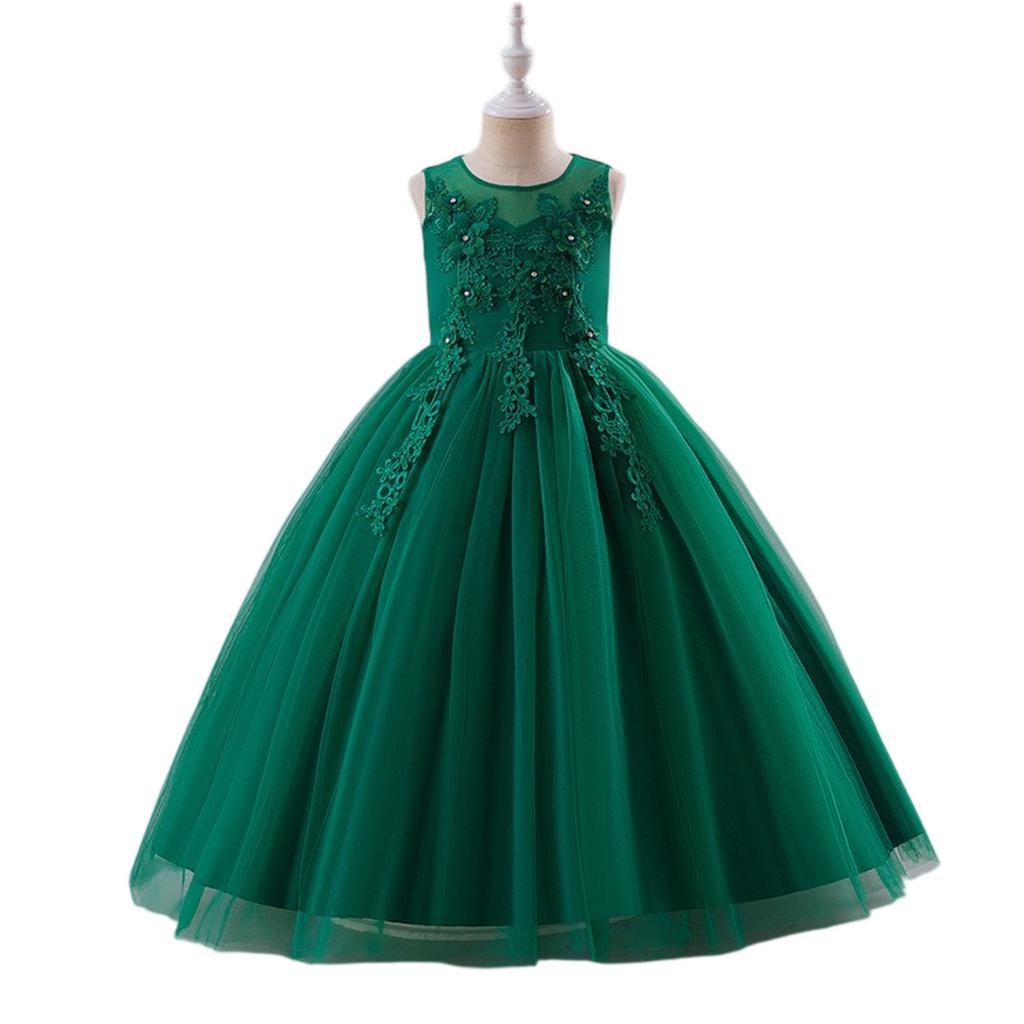 Girls Princess Gown Performance