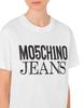 Camiseta Manga Curta com Logo Jeans MOSCHINO