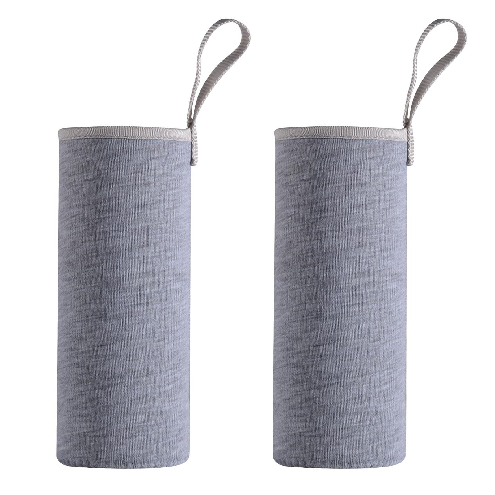 

2 Pack Water Bottle Cover, 550ml Neoprene Insulator Cooler Water Bottle Cover Water Bottle Sleeve Holder One Size