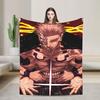Sukuna Ryomen Jujutsu Kaisen Blankets Velvet Autumn/Winter Multifunction Super Warm Throw Blanket for Bed Travel Bedspreads