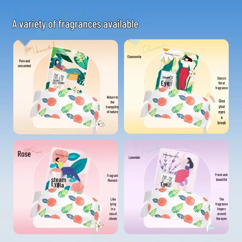 DR.ROOS Unscented Self-Heating Steam Eye Mask