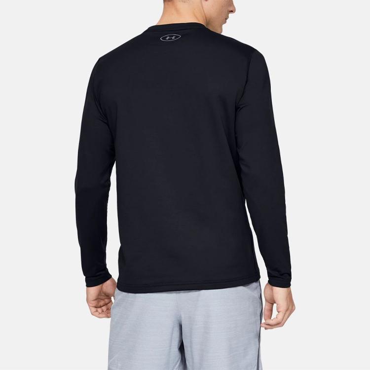 Under Armour Cold Gear Training Crew Sweatshirt Men Sweatshirt Black 1310989-001
