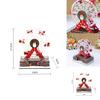 Santa Claus Themed Luminous Ferris Wheel Music Box