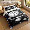 Decorative Artwork Theme Personalized 3Pcs Bedding Set Custom Text & Name 1 Sheet 2 Pillowcases Household Bedding 1pc