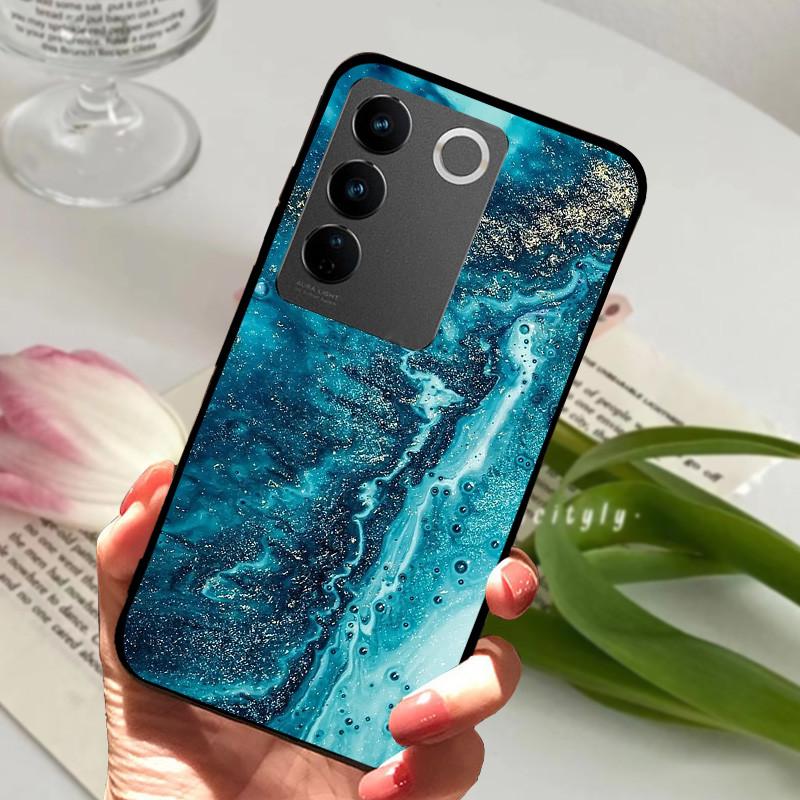 For Vivo V2230 V27 Pro 5G Case Popular Animal Cool Soft Back Protective Cover For Vivo V2237 V27e VivoV27 V 27 E Phone Bag Case