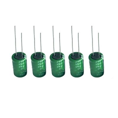 Miniature 2.5V 10F Super Capacitors Super Low ESRs Instants Power Discharge for Electronics and DIY Projects