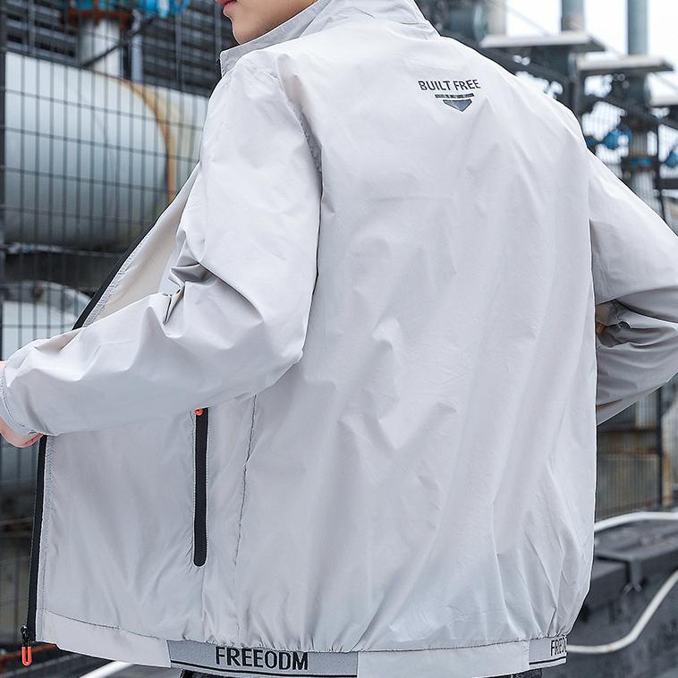 Giacca impermeabile sportiva da uomo, protezione UV estiva, pesca all'aperto, asciugatura rapida, protezione solare
