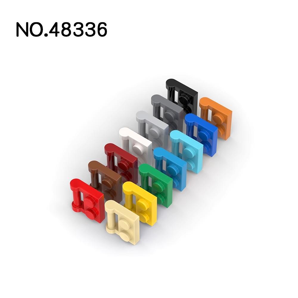 Ungiftig 50 Stück Moc Teile 48336 Platte Spezial 1 x 2 Mit Griffstange An der Seite Kompatible Steine Kinderspielzeug Geschenk Diy Bausteine Partikel