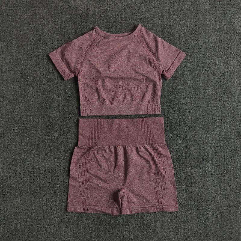 Seamless Women's Yoga Set: 2/3/5PCS Workout Sportswear