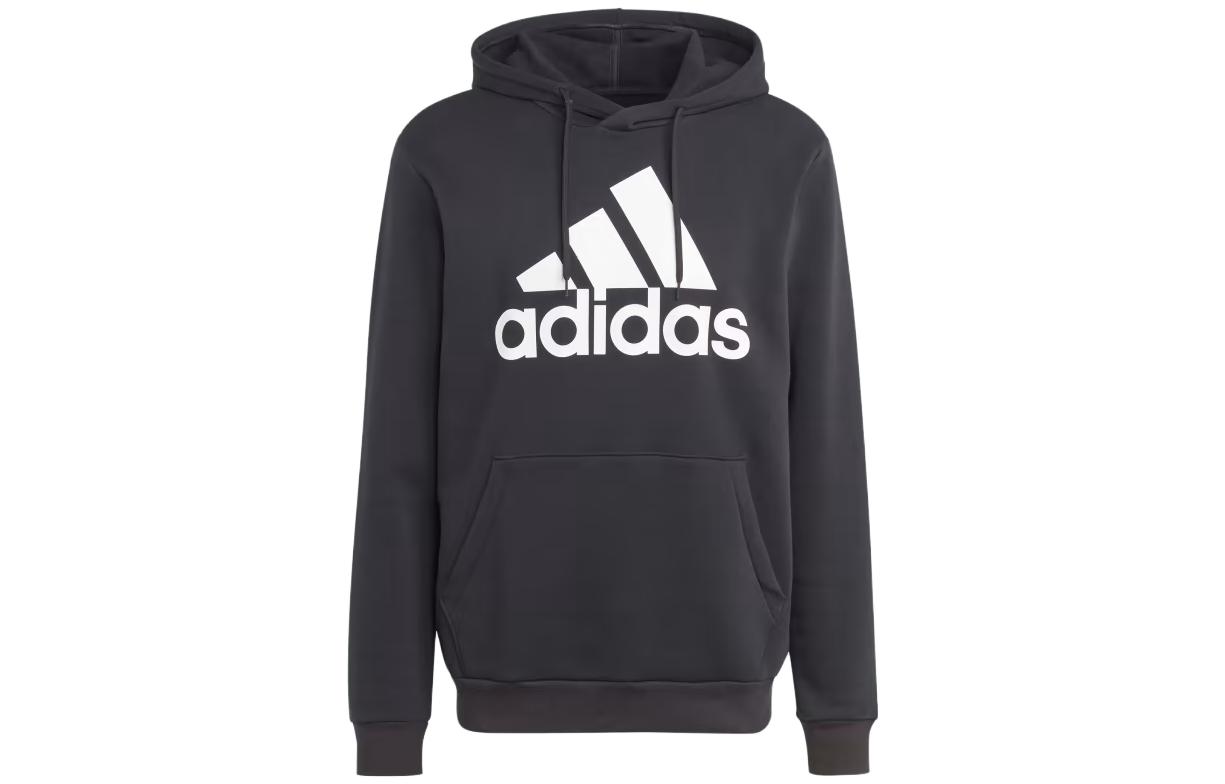 Adidas Sweatshirts Men s Black Hooded Moderate Other Black|S