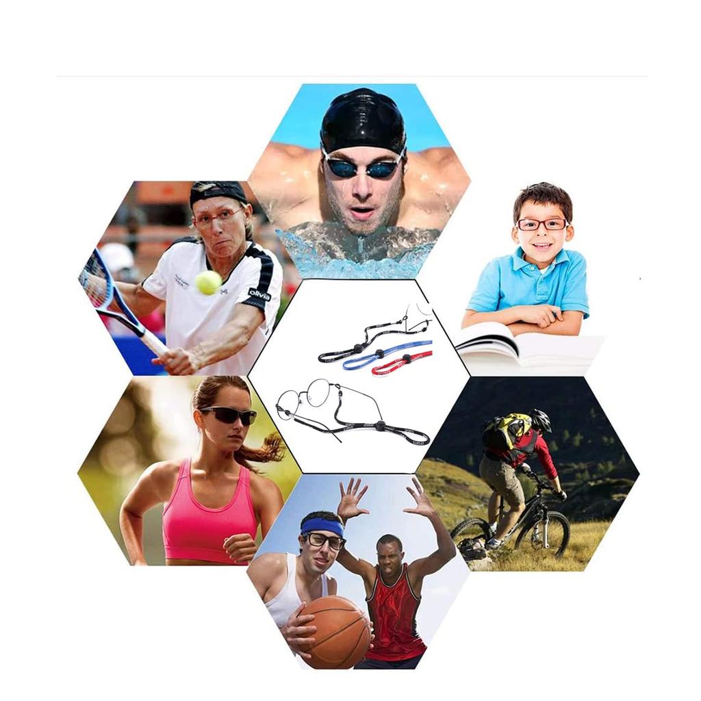 [Betijeyo] Eyeglasses to prevent them from slipping, glasses band for