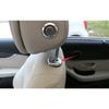 Matte Silver Car Inner Seat Headrest Adjust Ring Trim For Benz GLE GLS 2016-