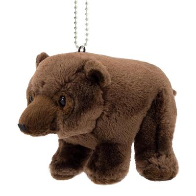 Yoshitoku Land Friends Brown Bear Mascot Plush Toy
