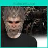 Máscara Única de Black Myth Wukong Adereço de Cabeça de Macaco Brincalhão Para Eventos de Cosplay de Halloween