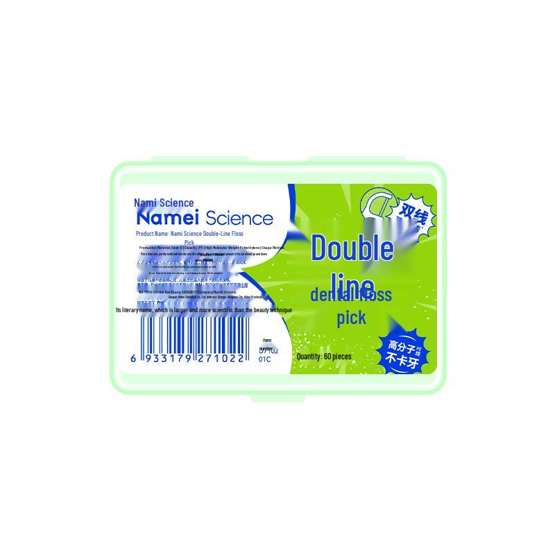 Namei Dual-Line Superfine Dental Floss Sticks