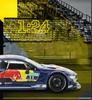 1/24 Scale BMW M4 GT3 Red Bull Co-brand Alloy Sports Car Model Diecasts Metal Racing Vehicles Car Model Sound and Light Kids Toys Gift