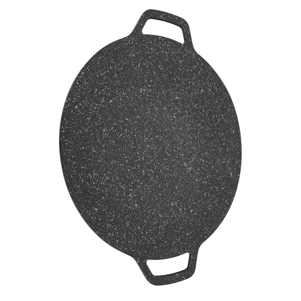 Korean BBQ Grill Pan Round High Thermal Conductivity Easy To Clean Barbecue Griddle for Indoor