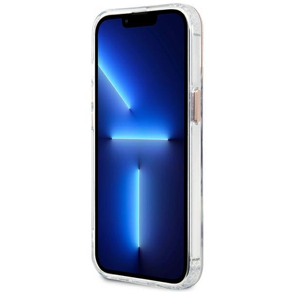 Guess Guhmp13Xhtrmd Iphone 13 Pro Max6,7 Złoty/Gold Hard Case Metal Outline Magsafe