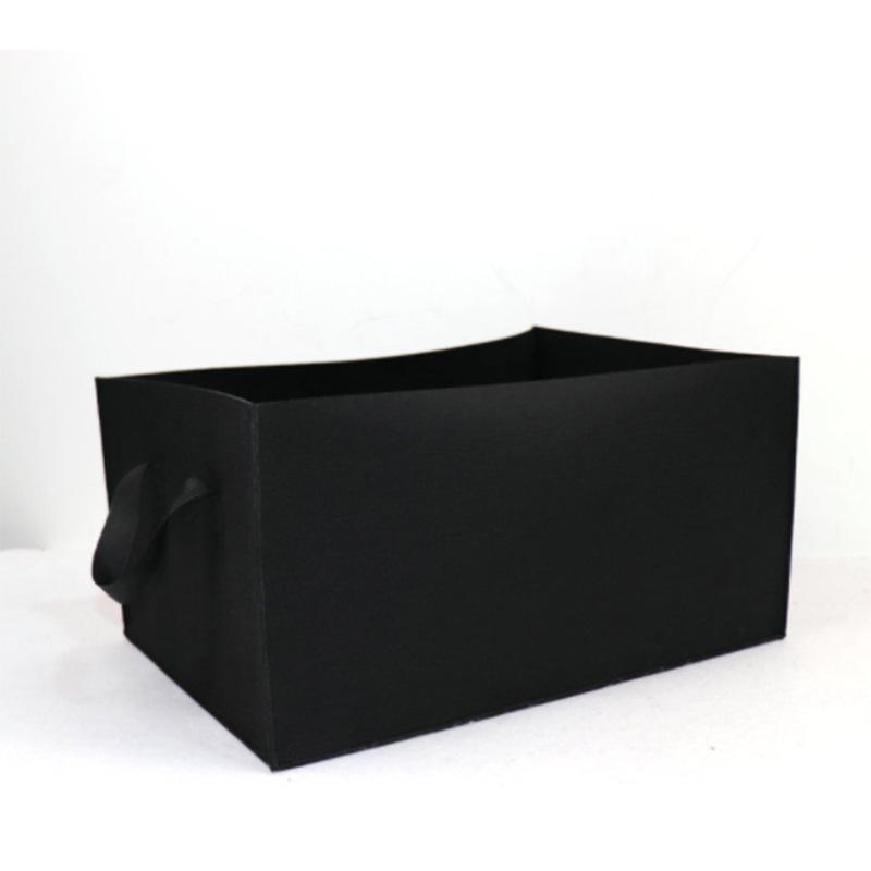 Hochbeet aus Stoff, quadratischer Filz-Garten-Blumen-Wachstumsbeutel, Gemüse-Pflanzbeutel, Pflanztopf mit Griffen, Pflanzbeutel