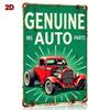 Vintage Metallwandkunst Poster Retro Dekor für Bar