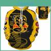 Comfortable Soft Karate Kid Cobra Kai Hoodie Vibrant 3d Animation Unisex Pullover