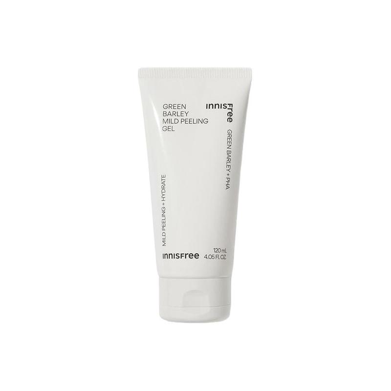 Innisfree Cleansing and Moisturizing Green Barley Gentle Exfoliating Gel - 120ml зелёный