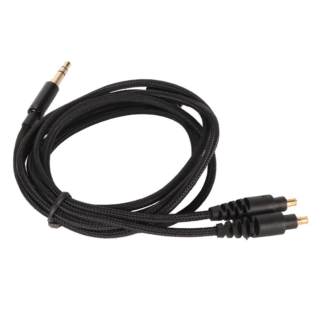 3.5mm Replacement Headphone Cable Gold Plated Plug Braiding Cable Replacement Cord for ATH MSR7b