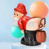 New Christmas Funny Bubble Christmas Santa Claus Bubble Machine Electric Santa Butt Bubble Blower With Music Lights Xmas Kids