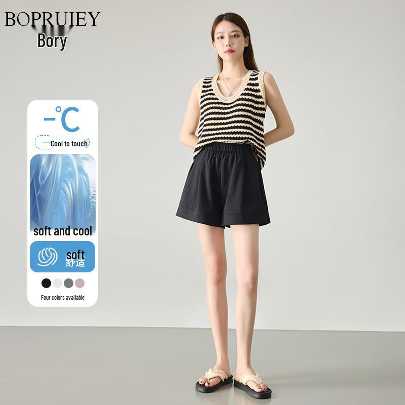 Boru Women s Summer Quick-Dry Casual Sports Shorts S