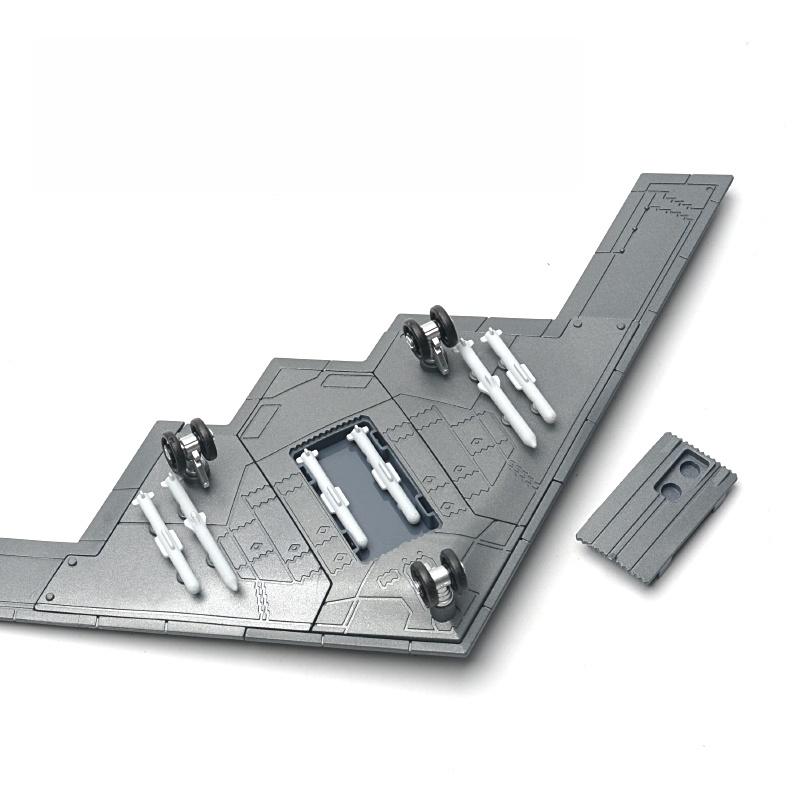 1:200 Model stíhacího bombardéru B-2 Stealth Kreativní vojenská série Stavebnice Domácí dekorace Sestavené hračky pro chlapce Vánoční dárek