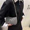 Underarm Bag Women's Spring Summer New High-end Shoulder Bag Net Fashion Bow Handbag