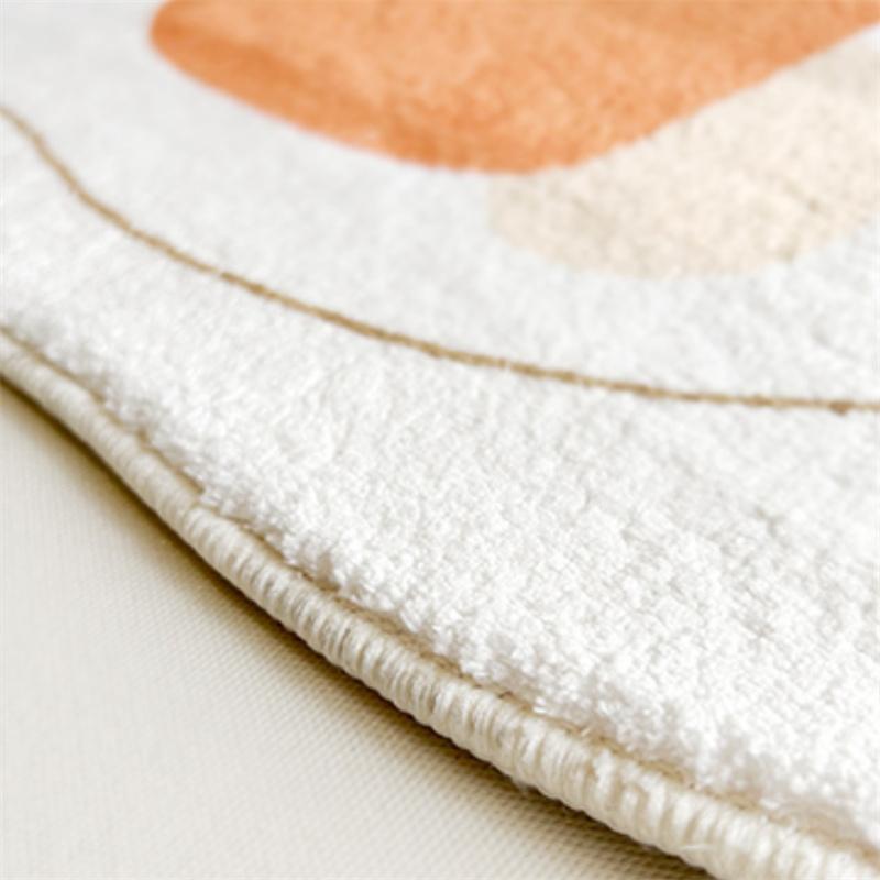 Modern Ink Pattern Carpets for Living Room Fluffy Soft Bedside Rug Large Area Bedroom Decor Plush Carpet Luxury Lounge Floor Mat