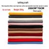 Women's Winter 2026 Red Wool-Blend Shawl - Solid Color Faux Cashmere Scarf