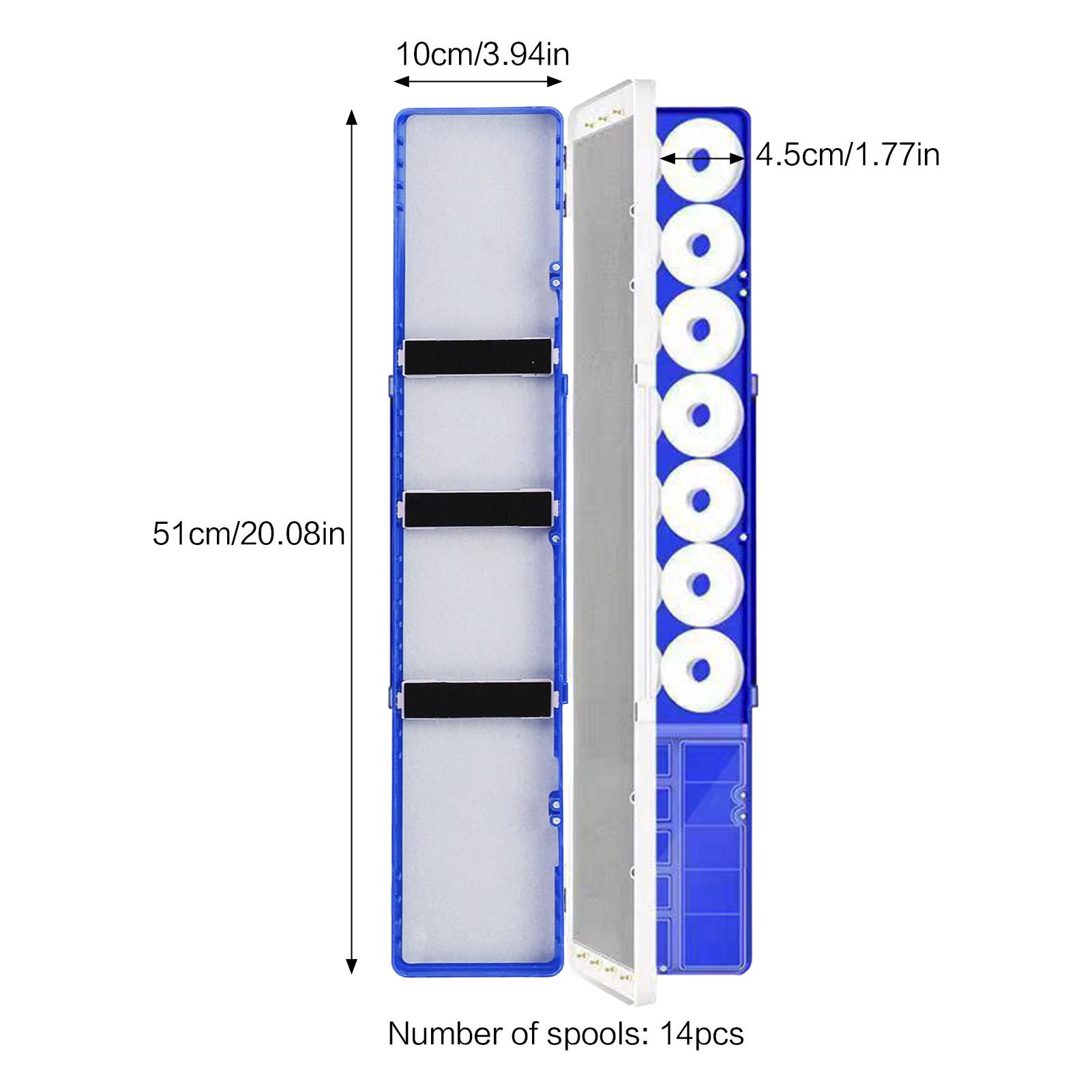 Three Layer Fishing Float Organizer Durable Plastic Convenient Fishing Floats Box Fishing Connecting Tool Set