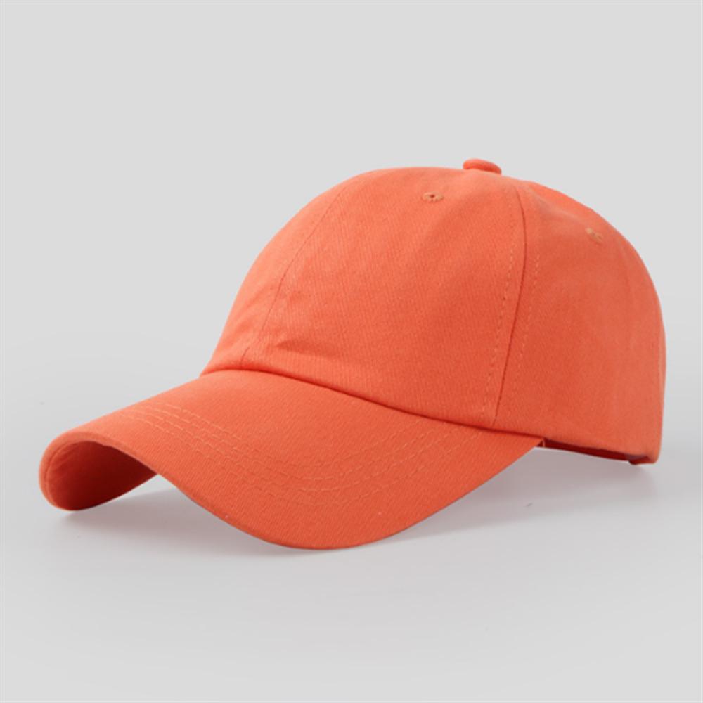 Casual Baseball Cap for Men Women Solid Color Cotton Hat Fashion Simple Black Pink White Wine Red Navy Blue