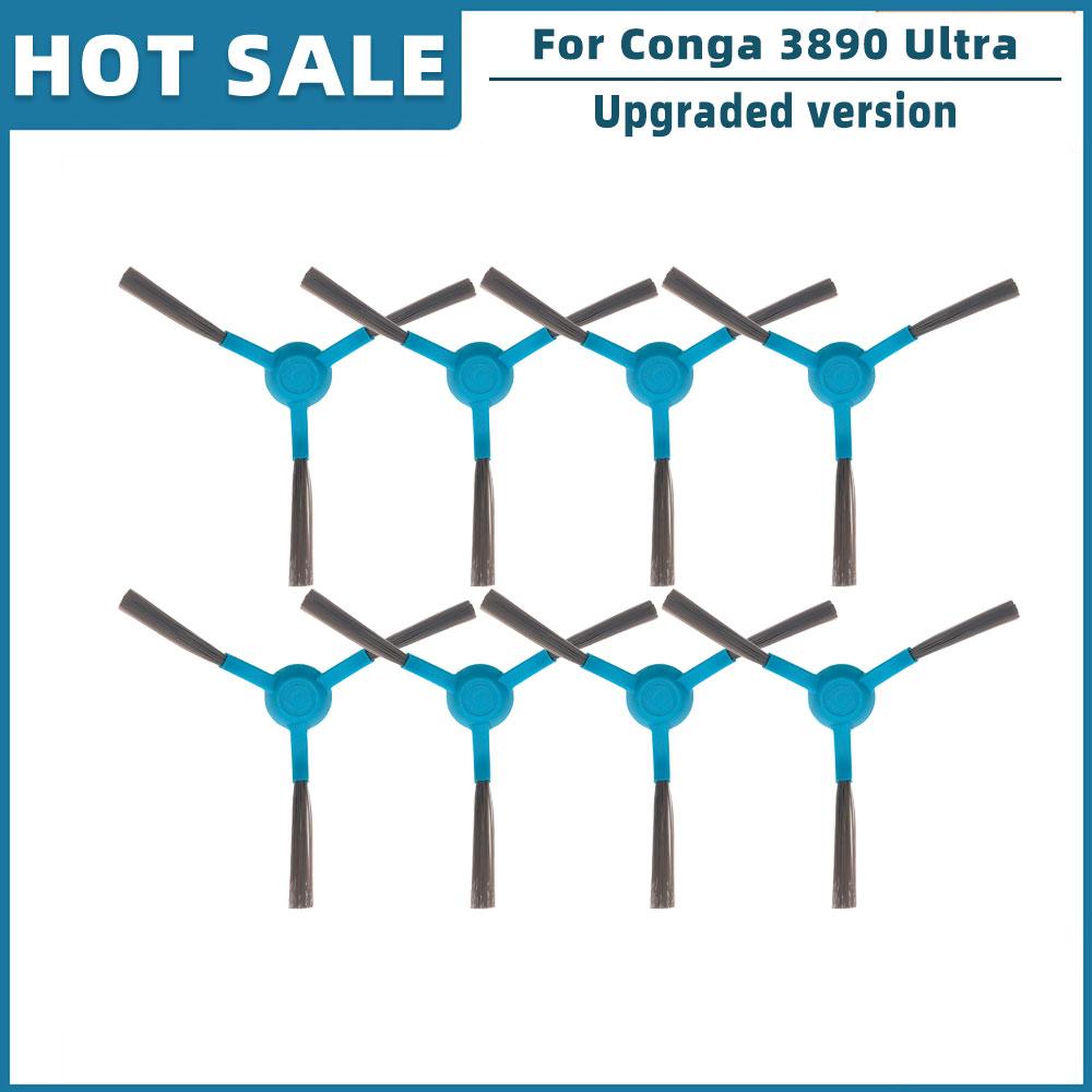 For Cecotec Conga 3890 Ultra Titanium Vital Robot Vacuum Spare Parts Accessories Main Side Brush Hepa Filter Mop Rag Brush Cover