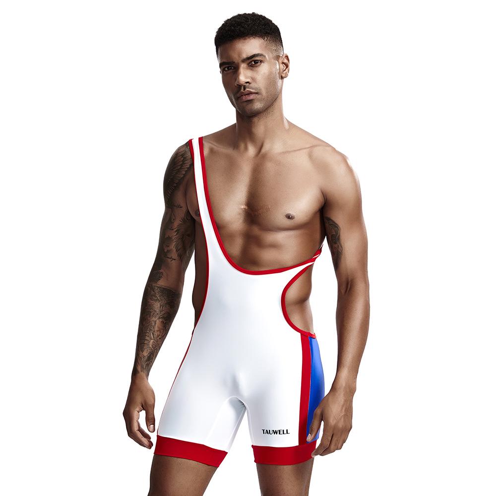 Men's Wrestling Sports Bodysuit Tank Top for Training