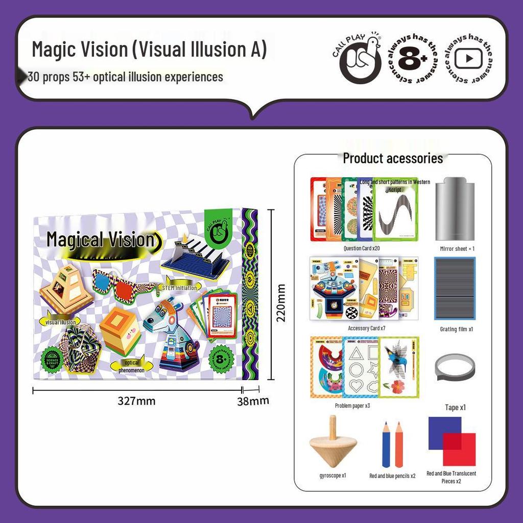 Mr. Toy Little Magician DIY Science Experiment Kit for Kids - Craft and Potion Set for Boys and Girls