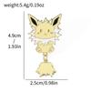 Uroczy Kreatywny Metalowy Emblemat Pokémon Broszka ze Stopu Pokémon Pin Akcesoria